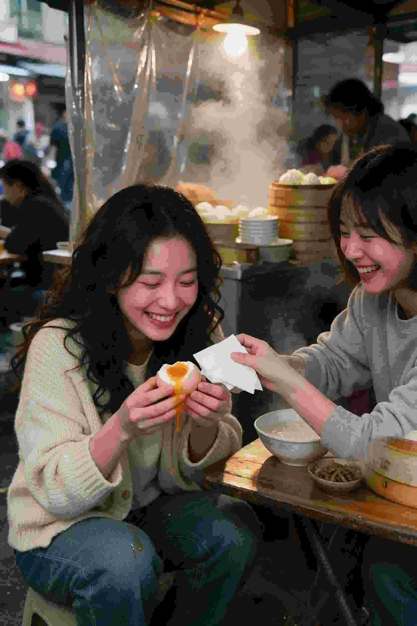 古装美女的现代日常